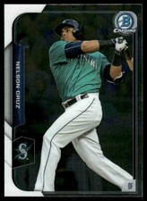 2015 Bowman Chrome #70 Nelson Cruz