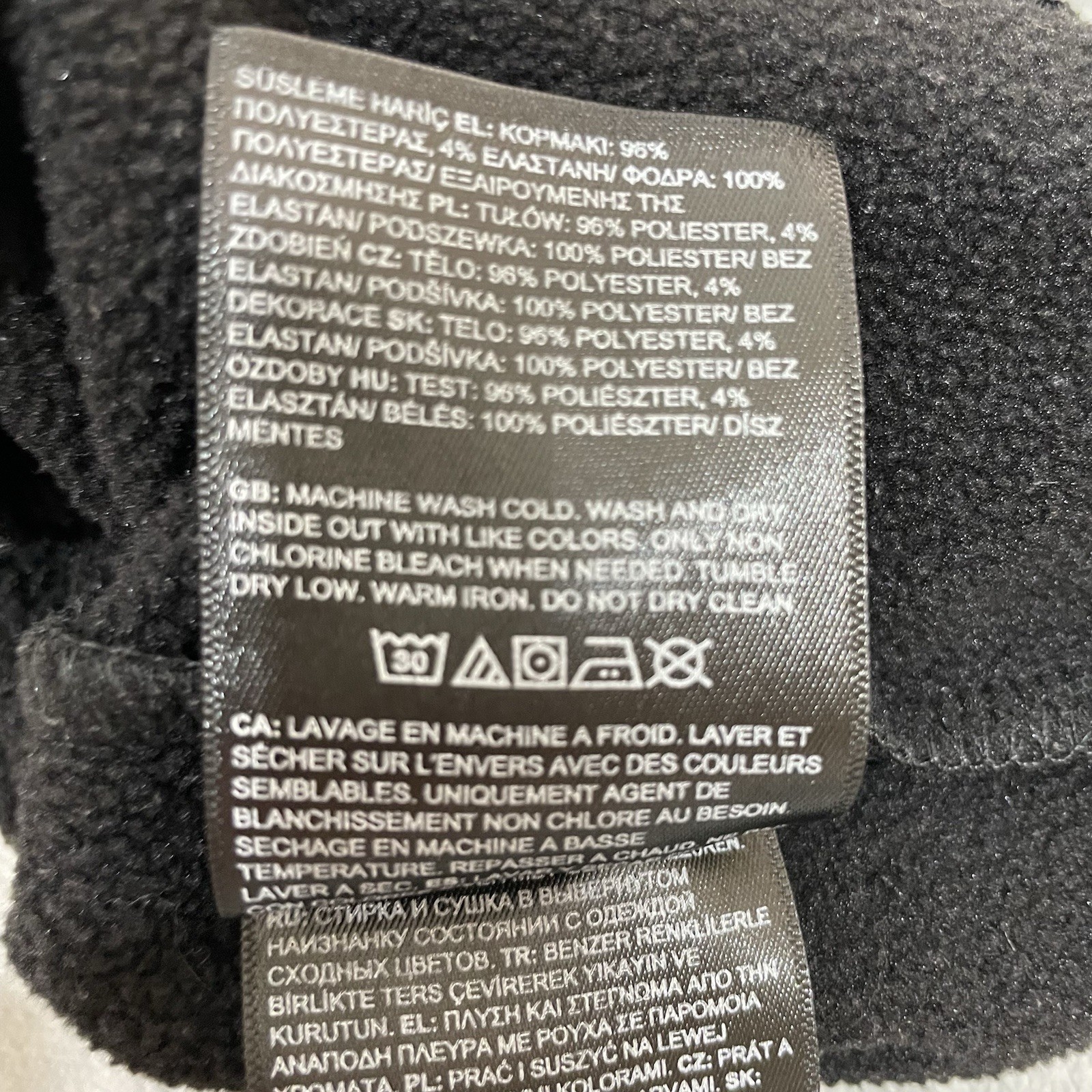 North Face Soft Shell Pullover Quarter Zip Men Si… - image 7