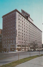 Albany NY-New York, Manger DeWitt Clinton Hotel, Vintage Souvenir Postcard