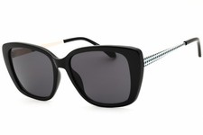 Draper James DJ9011 001 Black/Dark Grey 57-17-145 Sunglasses New Authentic