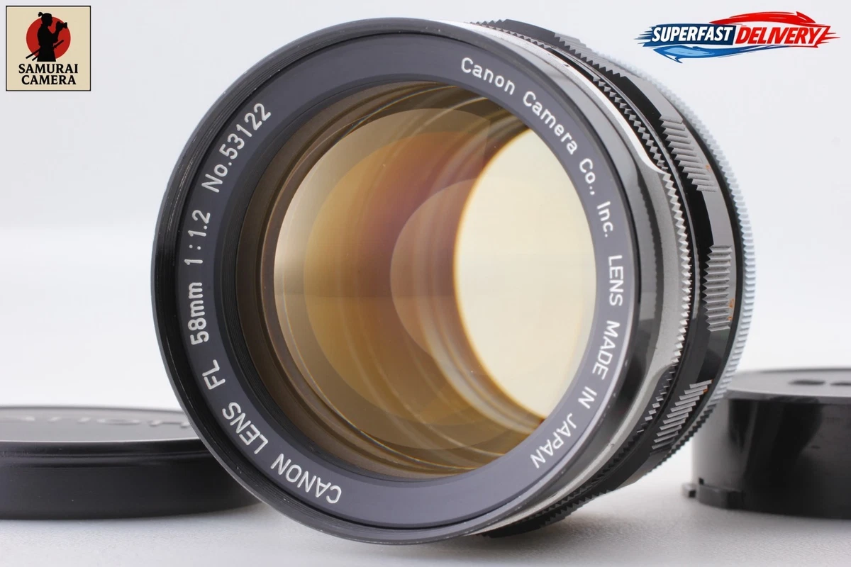 Canon FL f/1.2 Camera Lenses 58mm Focal for sale | eBay