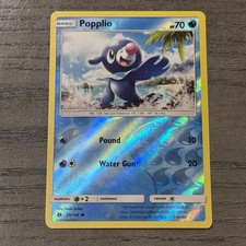 Popplio Reverse Holo Card 39/149 Sole e Luna Set Base Starter Pokemon TCG 2016
