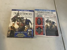 Transformers Age of Extinction Gift Set / Limited Edition Blu-ray + DVD) NEW