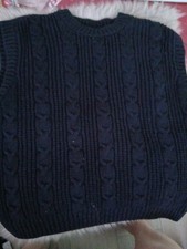 Pullunder Pullover Sradivarius S Damen Dunkel...