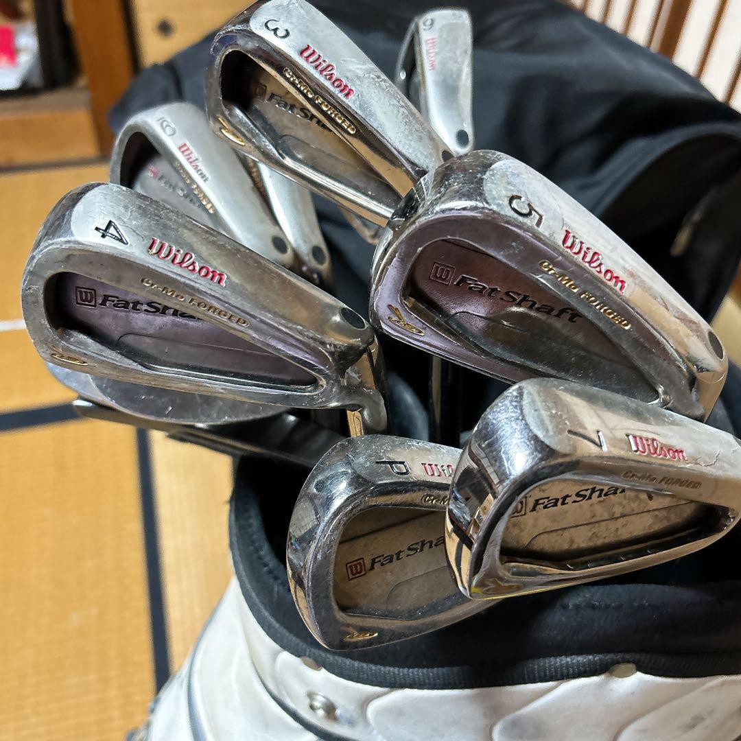 アイアン Wilson Fat Shaft ミズノ MIZUNO アイアンセット Iron Wilson Fat Shaft Mizuno Set | eBay