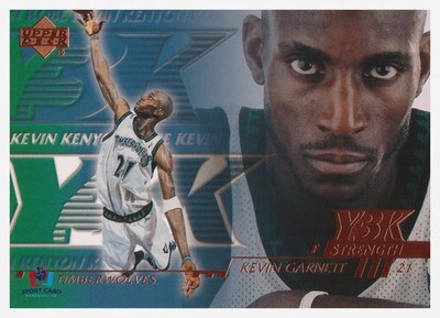 2000 Upper Deck Y3K Strength Kevin Garnett #191