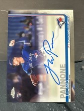 2019 Topps Chrome Thomas Pannone #RA-TP Auto Autograph Rookie RC Blue Jays