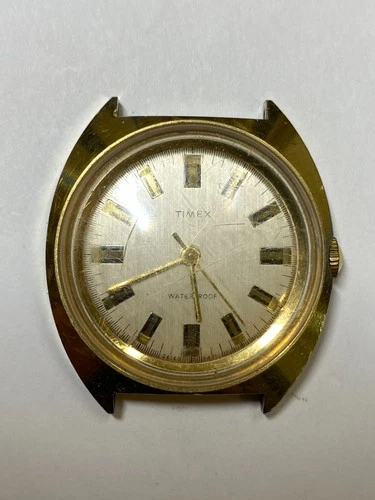 Vintage Timex Wind-Up Mens Watch Pre-Owned Runs (RB-#88)