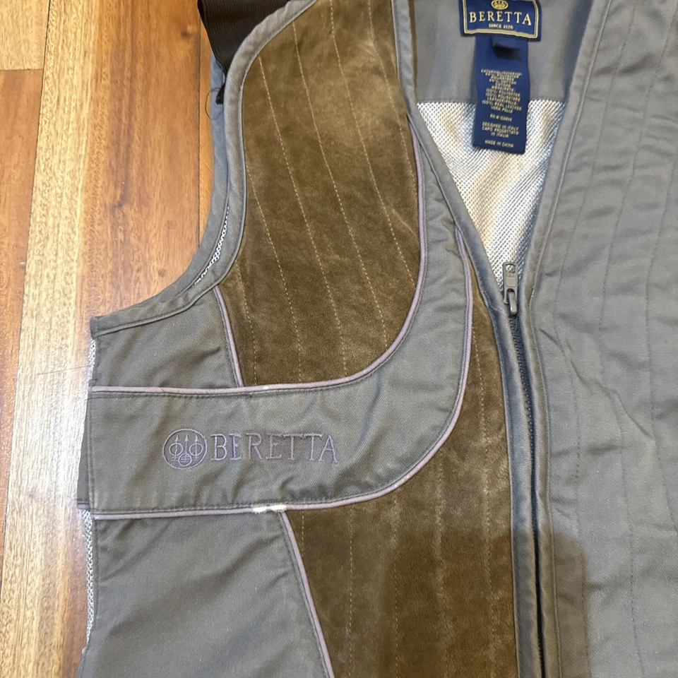 Beretta Women's Uniform Pro Vest Size Small S Gray/Lavender Recoil Pad - Image 3 of 4