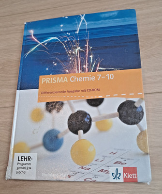 Prisma Chemie 7-10 diff. Ausgabe mit CD-ROM ISBN 9783120688686 KLETT (C) 2016