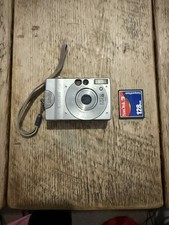 Canon Digital Camera IXUS V Silver Untested with 128mb