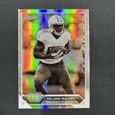 2023 Topps Composite Football Delanie Walker Titans Chrome Sepia Refractor 39