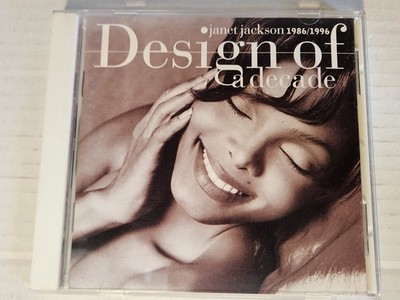 Janet Jackson CD Design of a Decade 1986-1996 Greatest Hits