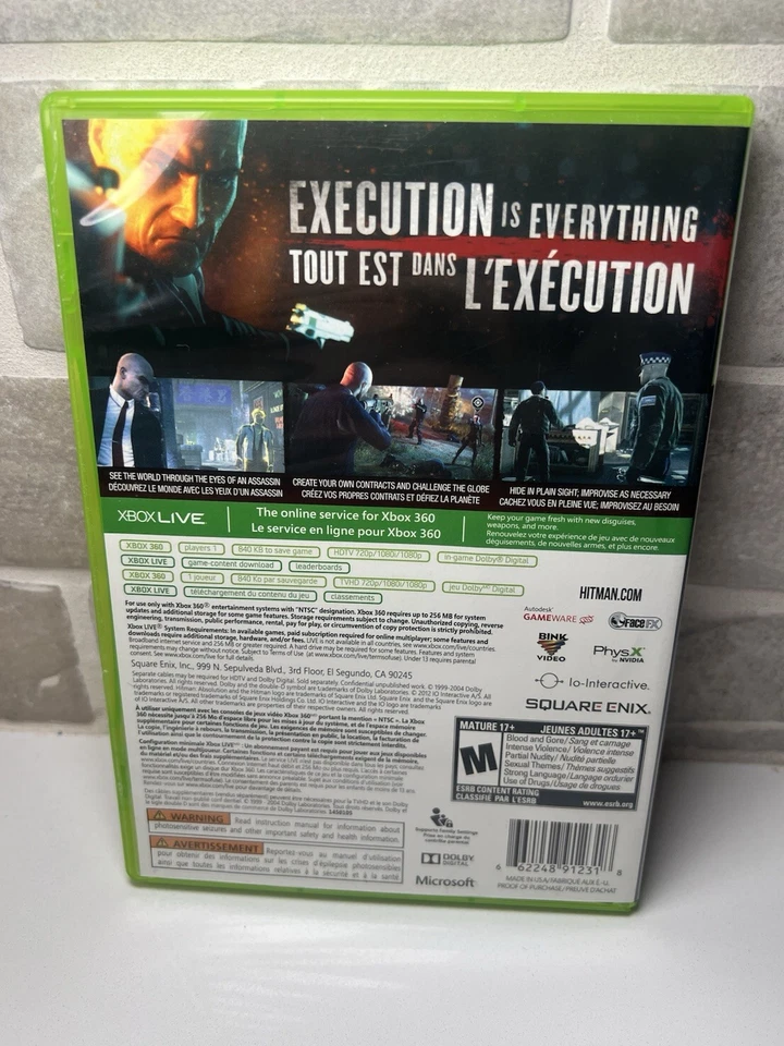 Hitman: Absolution - Microsoft Xbox 360, 2012 CIB Complete Tested And Working - Image 4 of 4