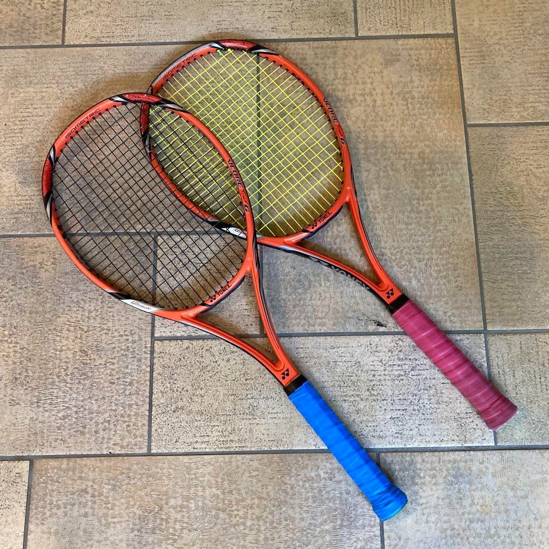 YONEX　ヨネックス　テニスラケット　VCORE TOUR G　2本セット 2 Racquets!! YONEX VCORE TOUR G Tennis Racquet | eBay