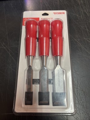 project source 3 pc Wood chisel set 1/2  3/4  1  # 0159836 NOS