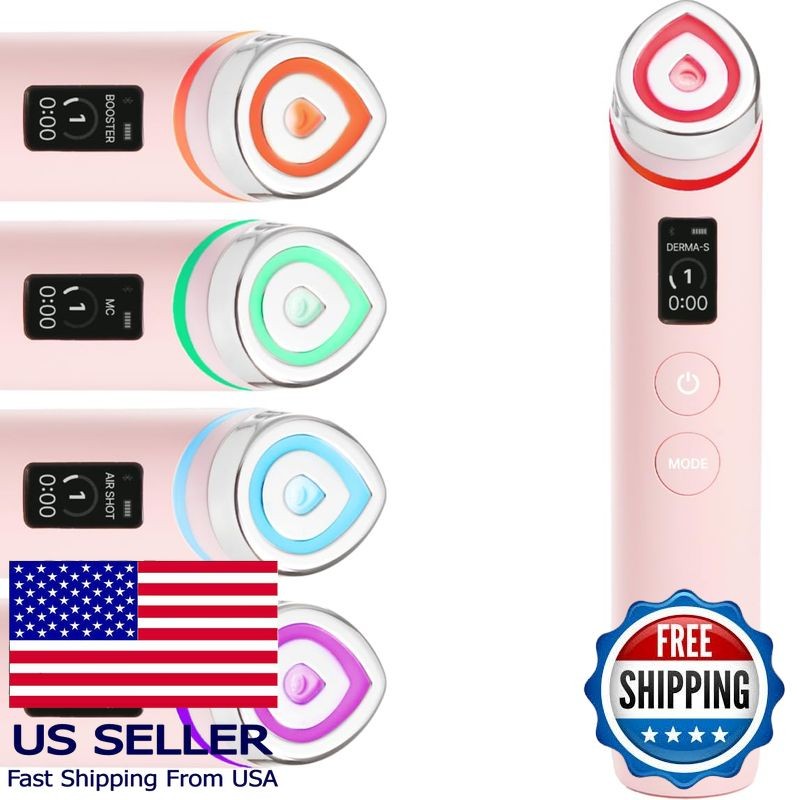 6-IN-1 Real Glass Glow Beauty Massager &vert; Korean Skin Care Tool for Radiance