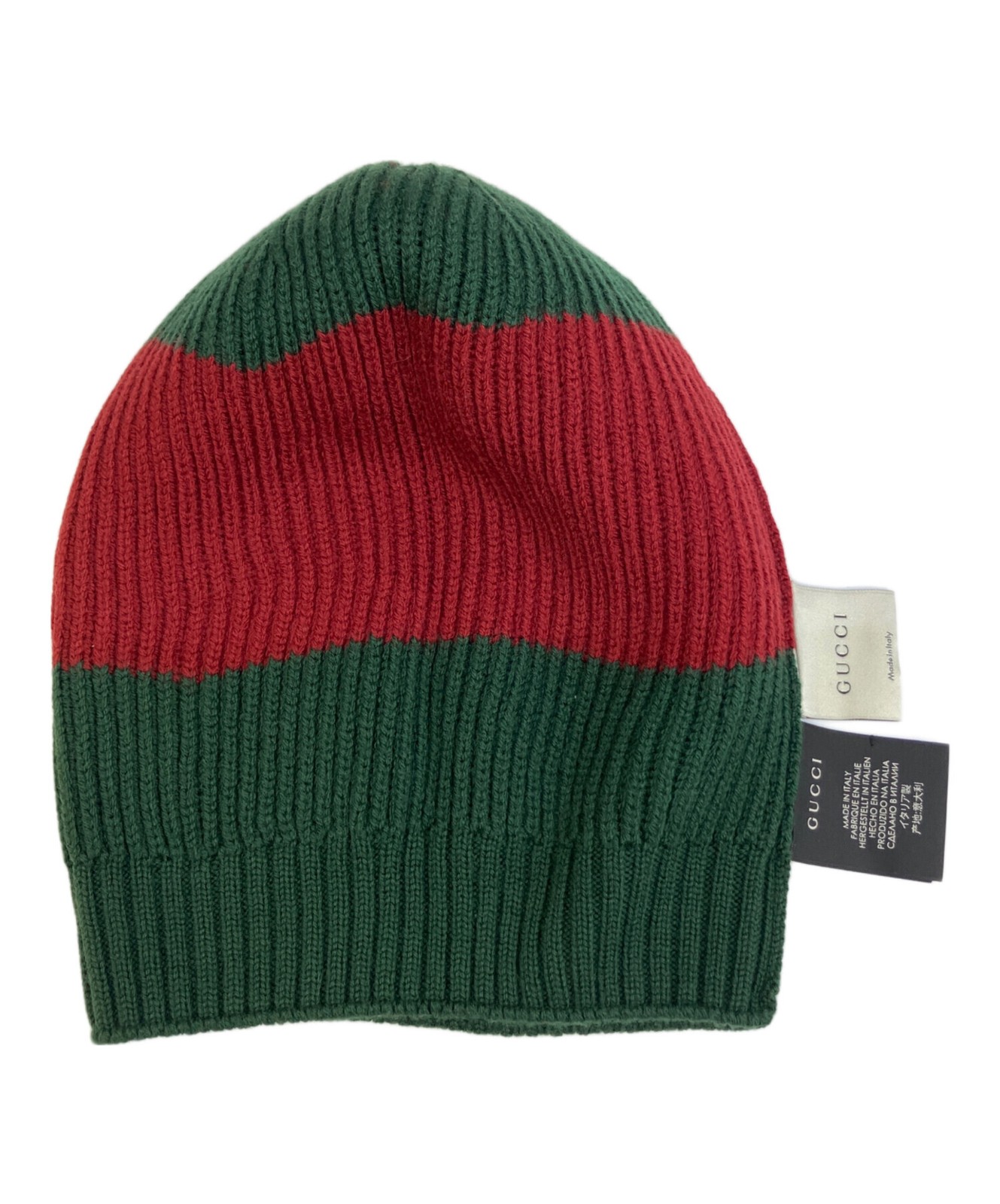 Gucci Knit Beanie Cap Green Unisex Authentic thumbnail 20