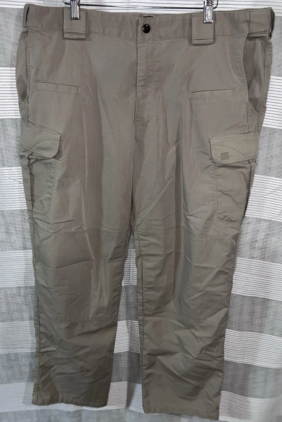 5.11 Tactical Mens Khaki Cargo Pants Trousers Size 40x32