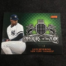 2020 Topps Stadium Club Emperors of the Zone Orange #EOZ-21 Luis Severino #21/50
