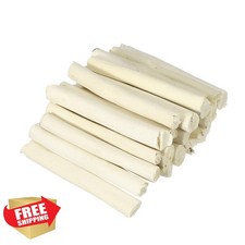 PATIKIL Wood Log Sticks Driftwood Crafts 4 Inch 25 Pc White Trident