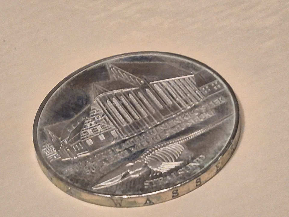 10 DM - 2001 -A -Silber -750 Jahre Katharinenkloster Meeresmuseum Stralsund - Bild 2 von 4