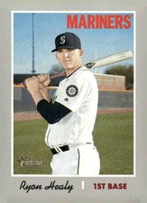 2019 Topps Heritage #185 Ryon Healy