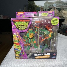 TMNT Teenage Mutant Ninja Turtles Mutant Mayhem Mikey vs Leatherhead Battle Pack