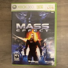 Mass Effect (Microsoft Xbox 360, 2007) Complete With Manual!
