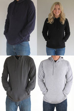 NEW American Apparel California Fleece Cotton Pullover Hoodie 5495