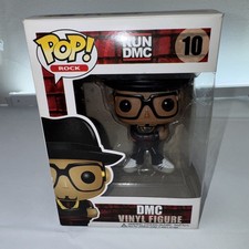 Funko POP! Rocks RUN DMC #10 Vaulted Rare 2010 Hip-Hop Read Description
