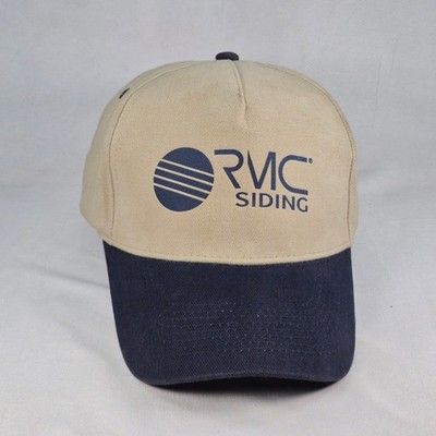 Otto Cap RMC Siding Hat Mens OSFA Tan Blue Two Tone Snapback Baseball Hat