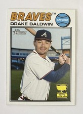 2026 Topps Heritage Drake Baldwin #209 Banner Variation SP Rookie Cup