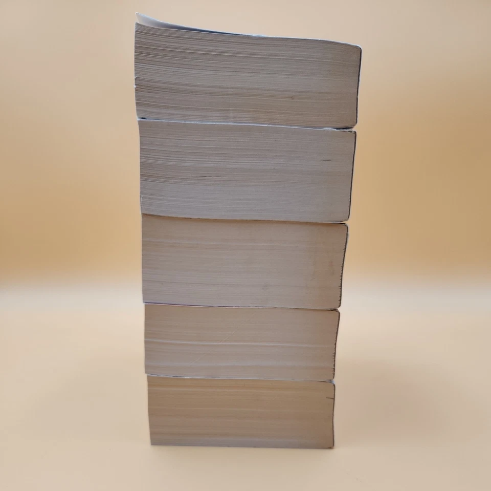 Lot Of 5 Game Of Thrones Paperback Books 1-5 By George R. R. Martin Foto 4 de 4