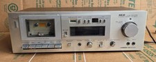 vintage Akai GX-M10 cassette deck silver face needs belt vg