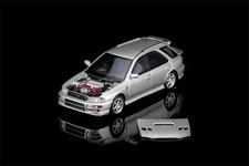 MOTORHELIX 1:64 Impreza Wagon WRX STi Ver VI Diecast Model Car