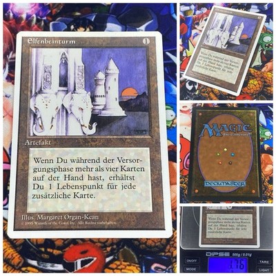 MTG Ivory Tower     NM Magic TCG Fourth 4th Edition 1995 Vintage OG Staple