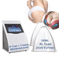 Breast Enlargement Butt Lift Tighten Vacuum Therapy Body Shaping Massager 34cups