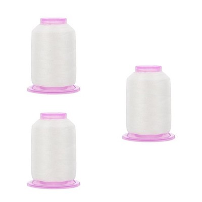 Set of 3 Dekoratives Stickgarn Näh- Und Stickzubehör Handnähgarn