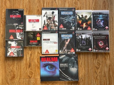 Biohazard | Resident Evil | Sony PlayStation | 13 Game Lot + 2 Strategy Guides