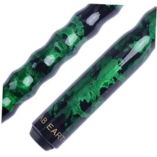 58" Pool Cue/Pool Stick Ergonomic Design Hardwood Canadian Maple 21oz Green