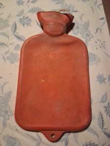 Vintage Rubber Hot/Cold Water Bottle