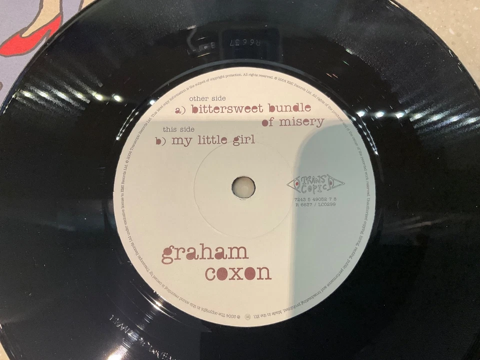 GRAHAM COXON Bittersweet Bundle of Misery UK First Press 7 inch Blur LP Oasis - Image 3 of 4