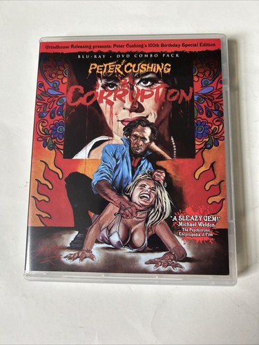 Grindhouse 2K CORRUPTION blu ray-uncut-special feature-poster--Peter Cushing - Picture 5 of 9