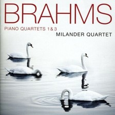 Cd-74. Johannes Brahms Johannes Brahms: Piano Quartets Nos. 1 and 3 CD  New
