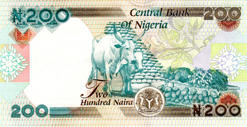 Nigeria 200 Naira 2020 UNC Banknote P-29t Prefix AC/74 Paper Money - Picture 2 of 2