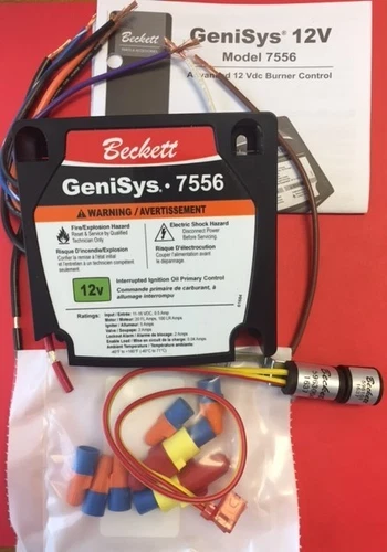 7556A0000U BECKETT GENISYS 12V PRIMARY CONTROL 12 VDC NEW!