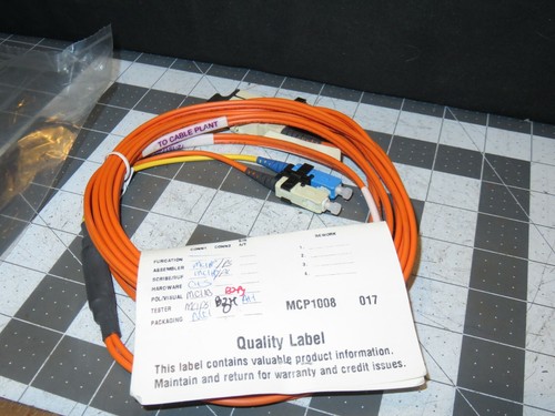 Fiber Optic Cable Assembly SCPC/SCDUP 5757722K8MCC03M - Picture 3 of 5