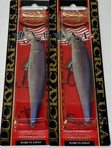 Jerkbaits by Lucky Craft, Lot of 2, Pointer 100 SP. 5/8 oz., New