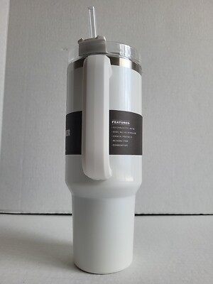 40 oz. FROST PEARLESCENT White Stanley Tumbler New 41604374814| eBay